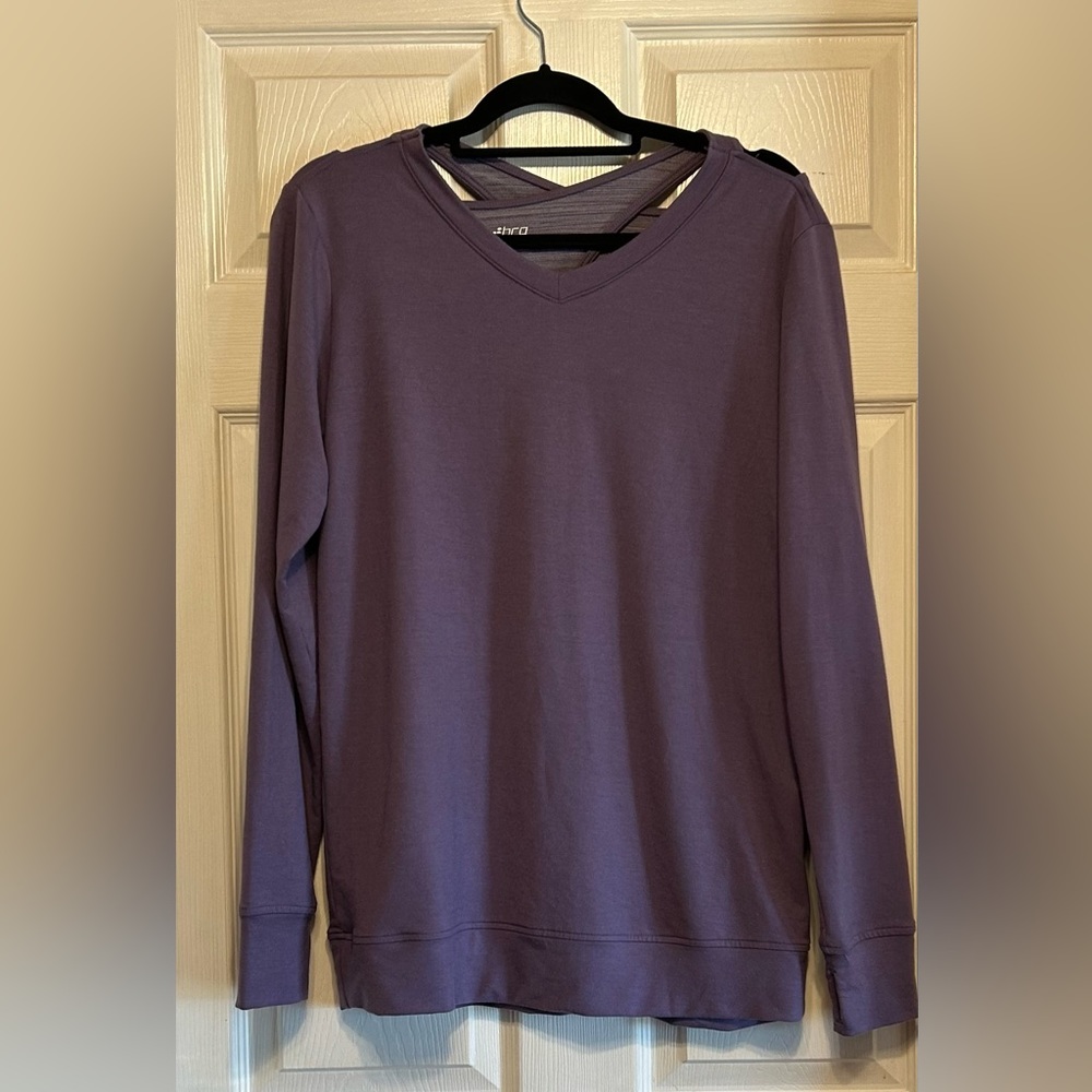bcg Athletic Top with Thumb Holes Size L